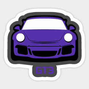 Porsche 911 GT3 Ultraviolet Sticker